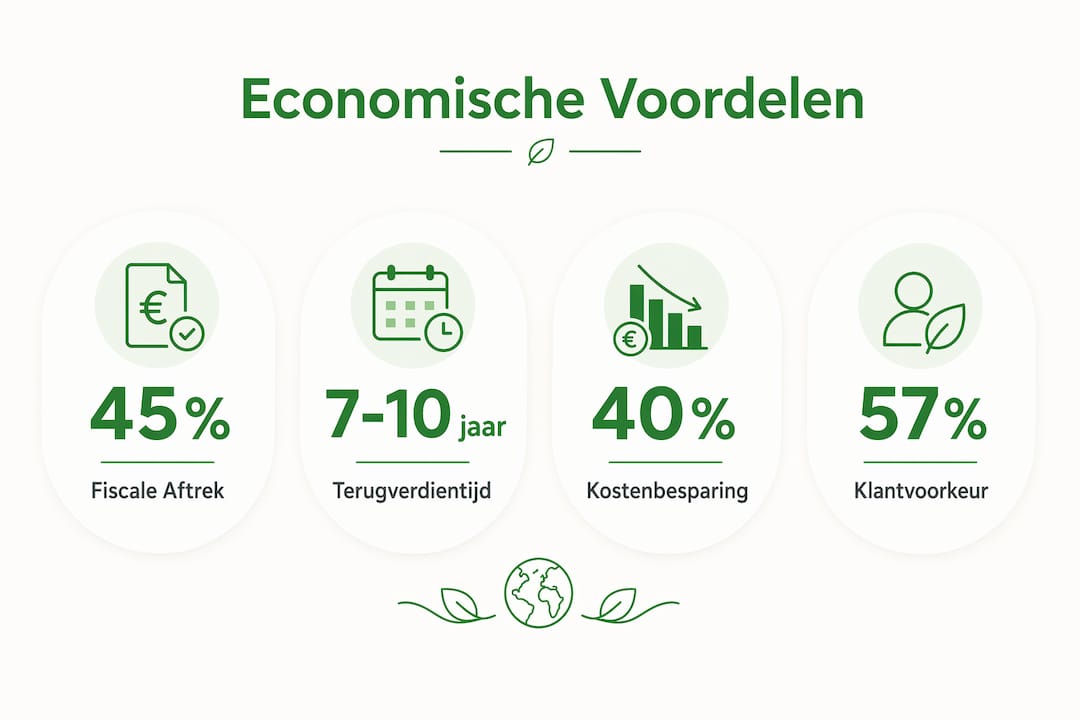 Infographic: de economische meerwaarde van duurzame innovaties