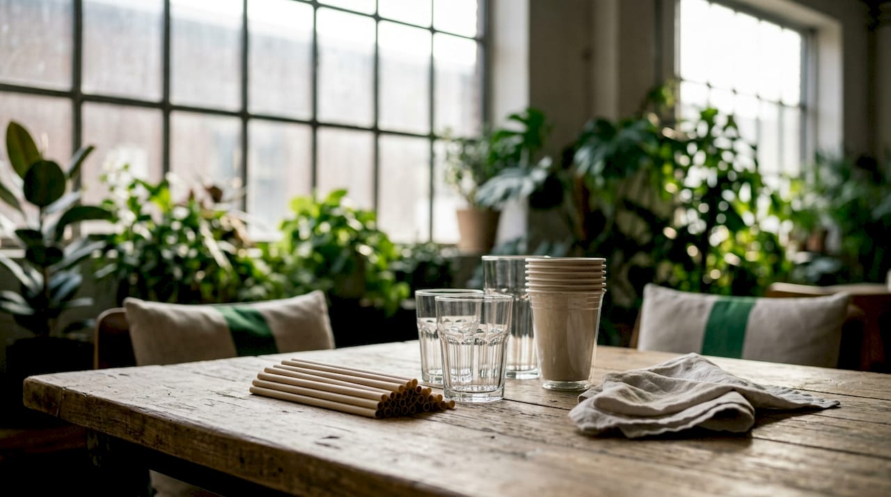 Duurzame materialen in de horeca van dichtbij bekeken