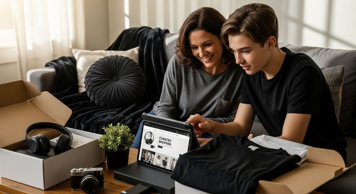 family curated shopping experience