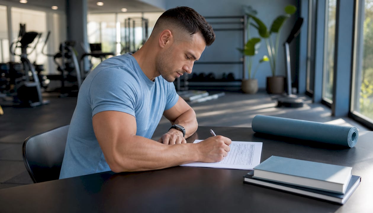 Coach planning strength training variables