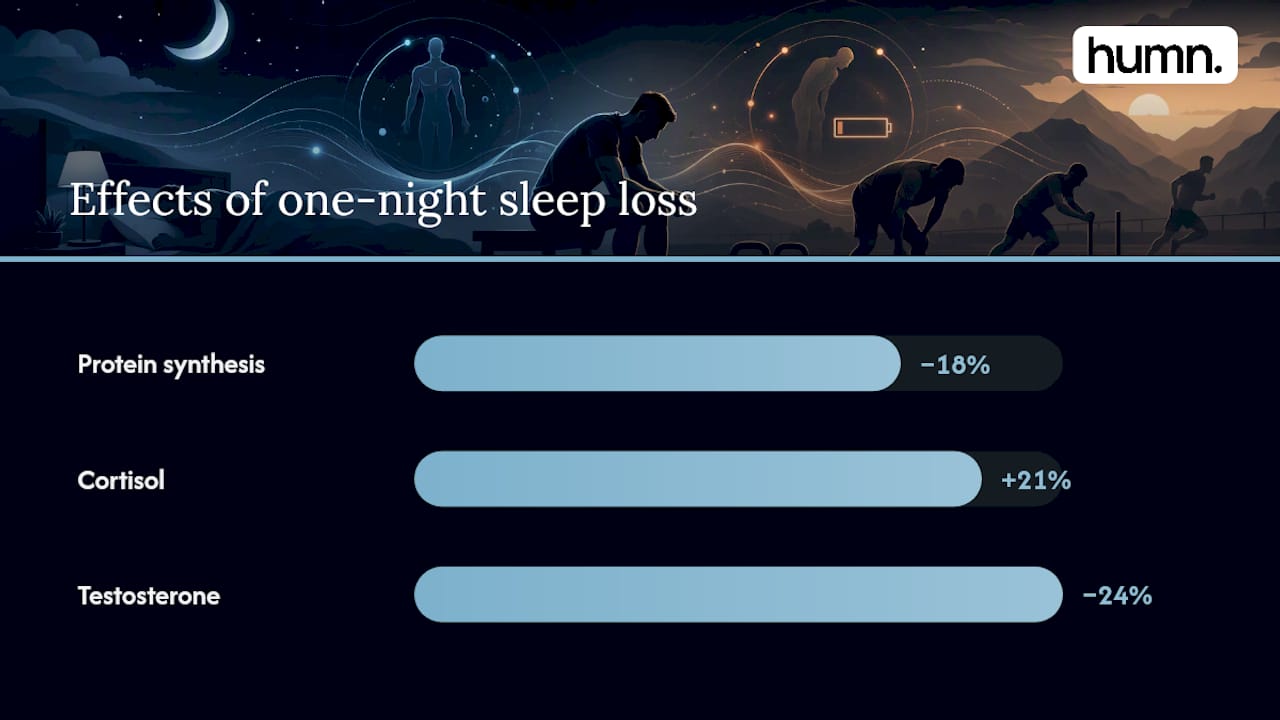 Effects of one night sleep deprivation