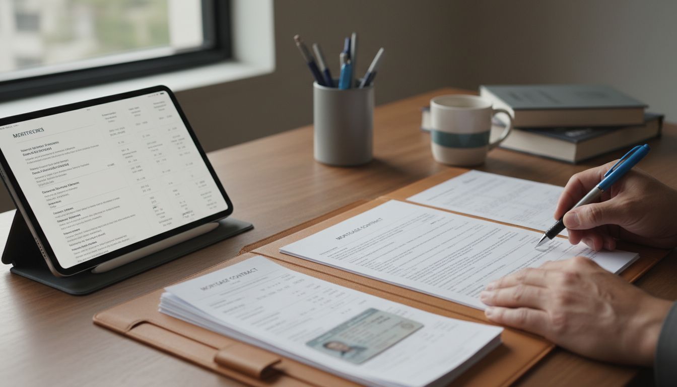 documentación hipoteca organizada