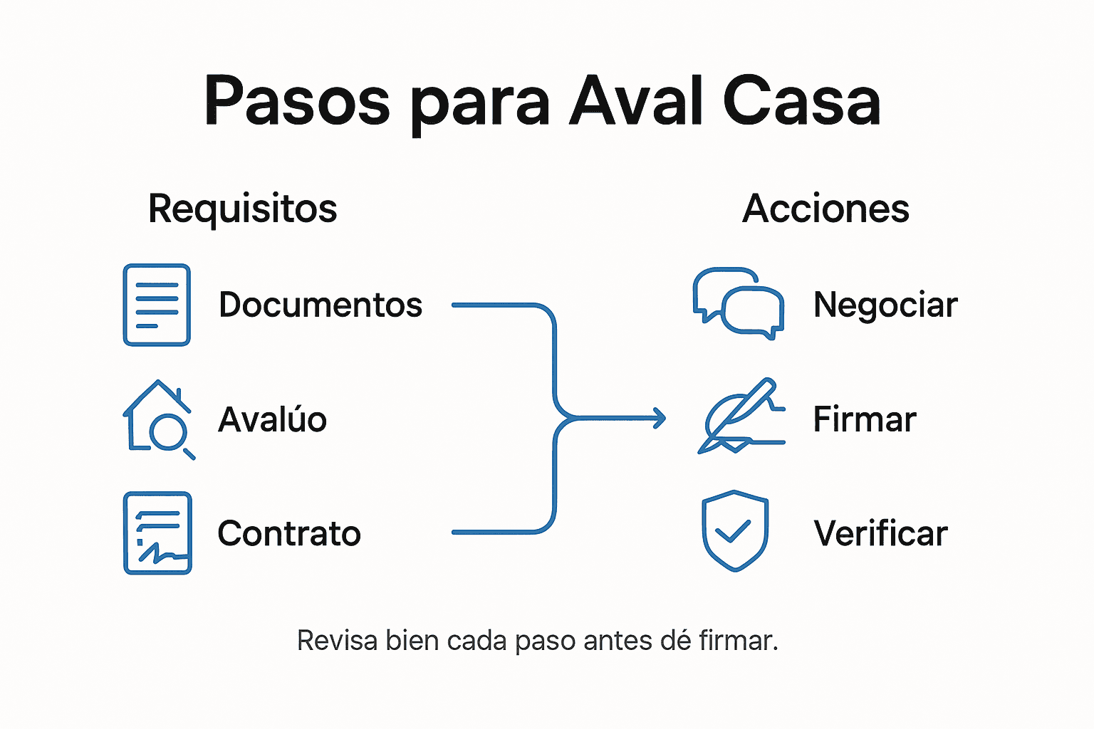 Infografía: pasos esenciales para solicitar un préstamo utilizando tu vivienda como garantía
