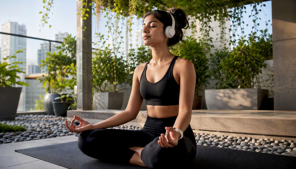 Cover image for HRV Meditation Music: Adaptive Tracks That Sync to You