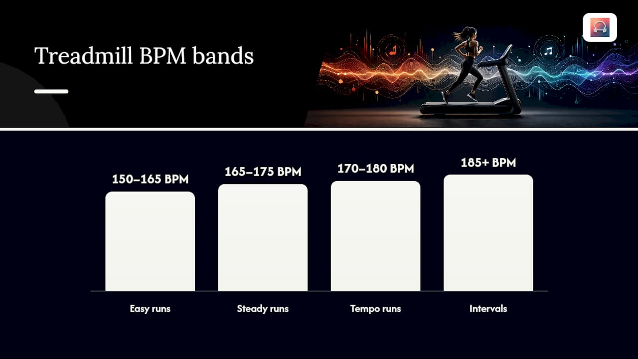 Which BPM Bands Work Best for Treadmill Cadence Music? — overview diagram
