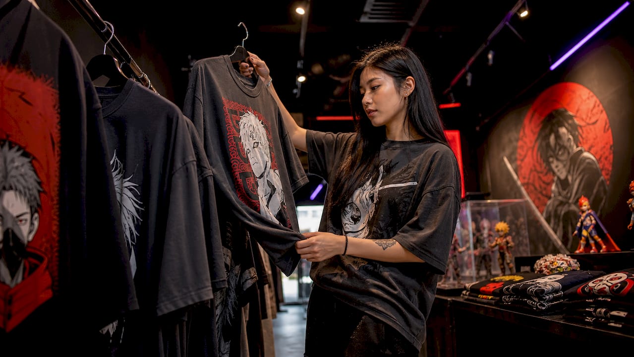 Anime Inspired Ready-Made T-Shirts in Mississauga