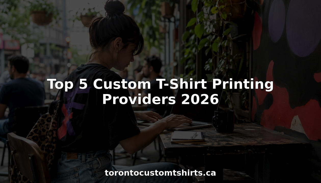 Top 5 Custom T-Shirt Printing Providers 2026