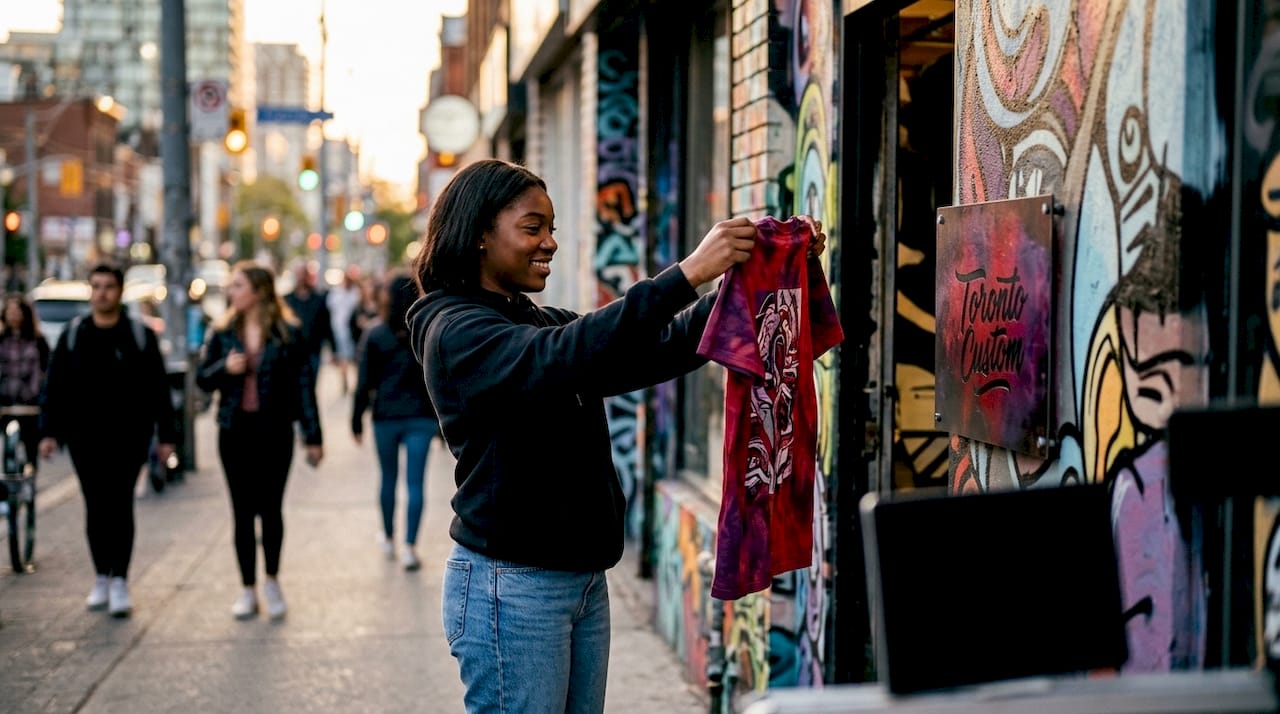 Toronto Ready-Made T-Shirt Drops for Unique Local Designs