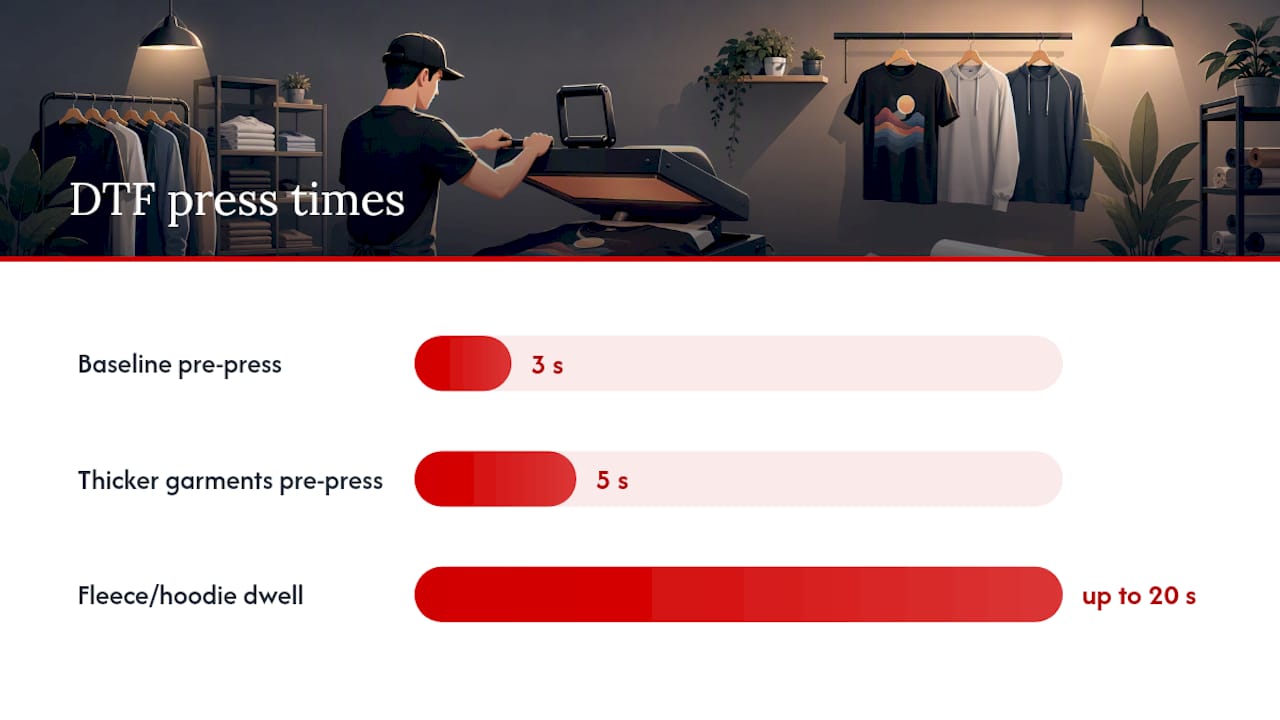 Which fabrics work best with DTF, and how do you prep them? — overview diagram