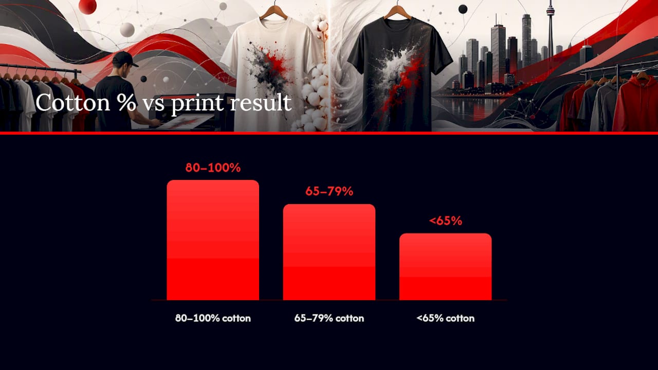 Screen Printing and DTG: Why Cotton Still Wins — overview diagram