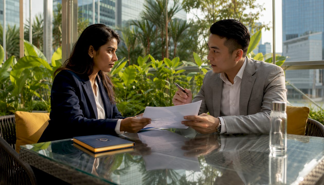 Professionals discussing transfer pricing dispute resolution