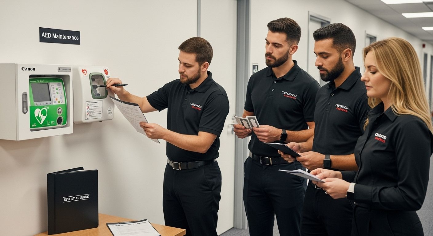 AED maintenance schedule