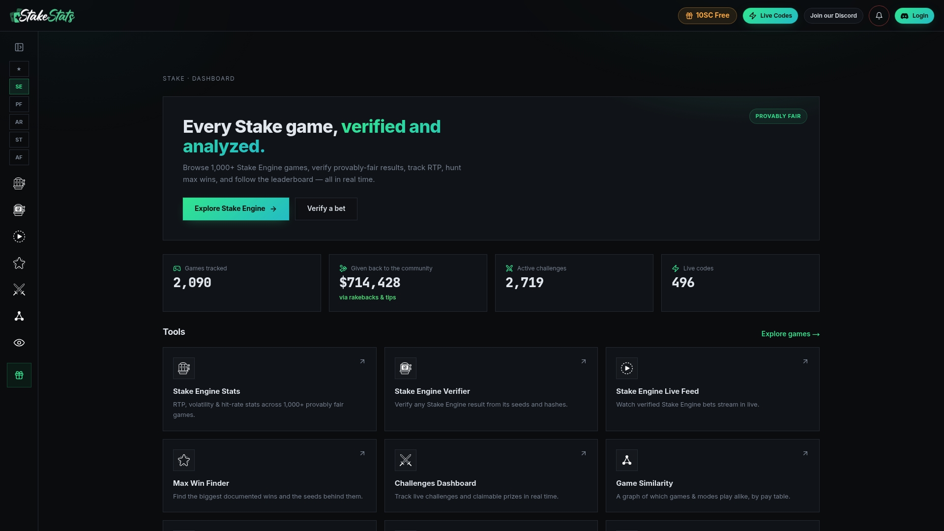 https://stakestats.net