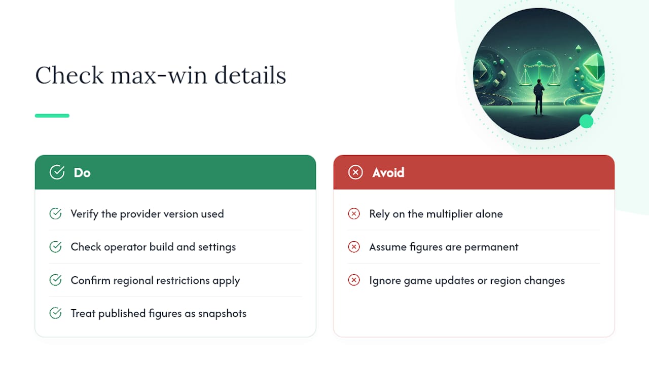 Published Max Win Examples and What They Mean at Real Bet Sizes — overview diagram