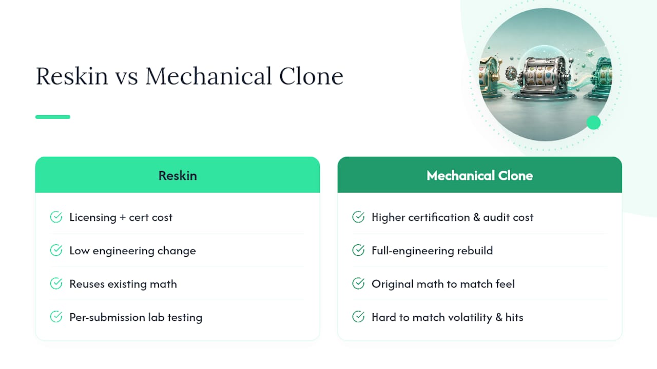 What Makes Building a Convincing Slot Clone Harder Than It Looks — overview diagram
