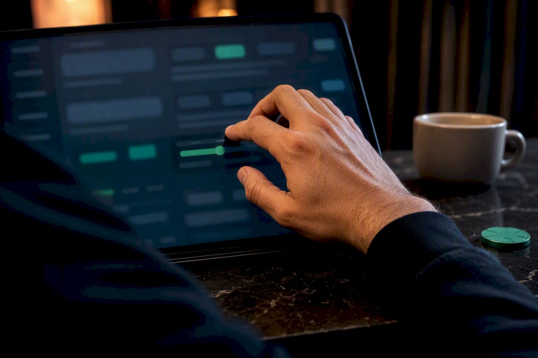 Player adjusting a low-risk game setting