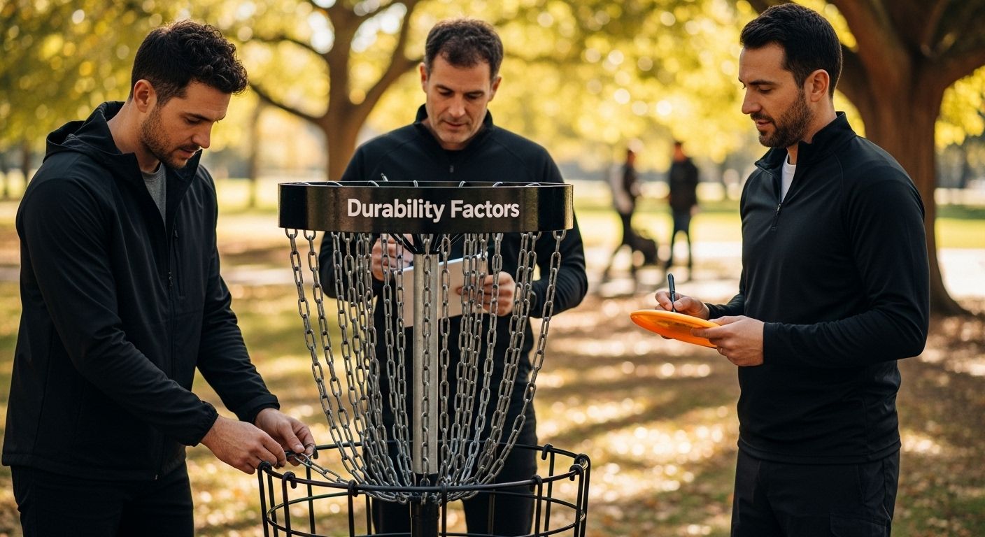 disc golf basket maintenance