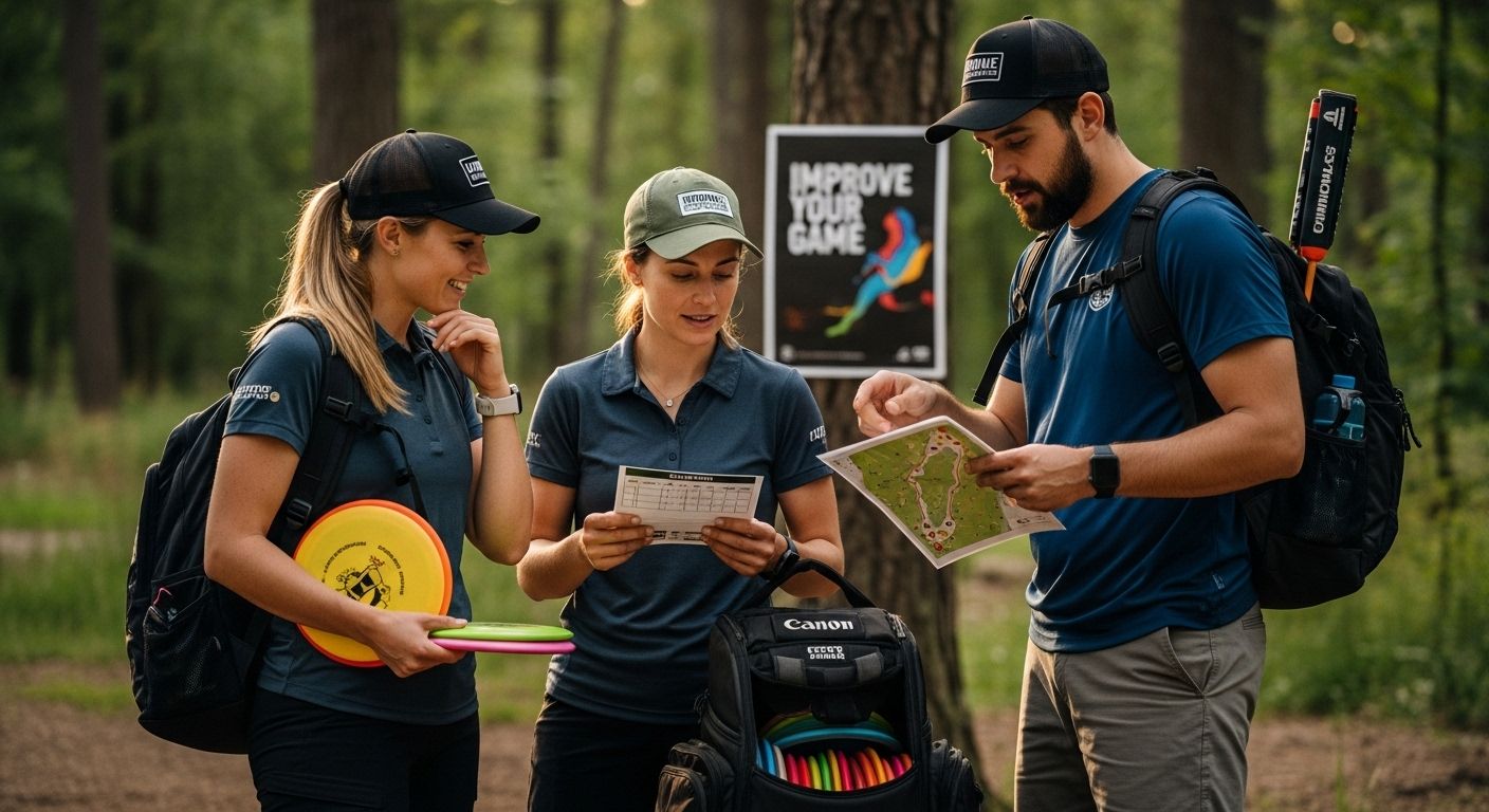beginner disc golf improvement