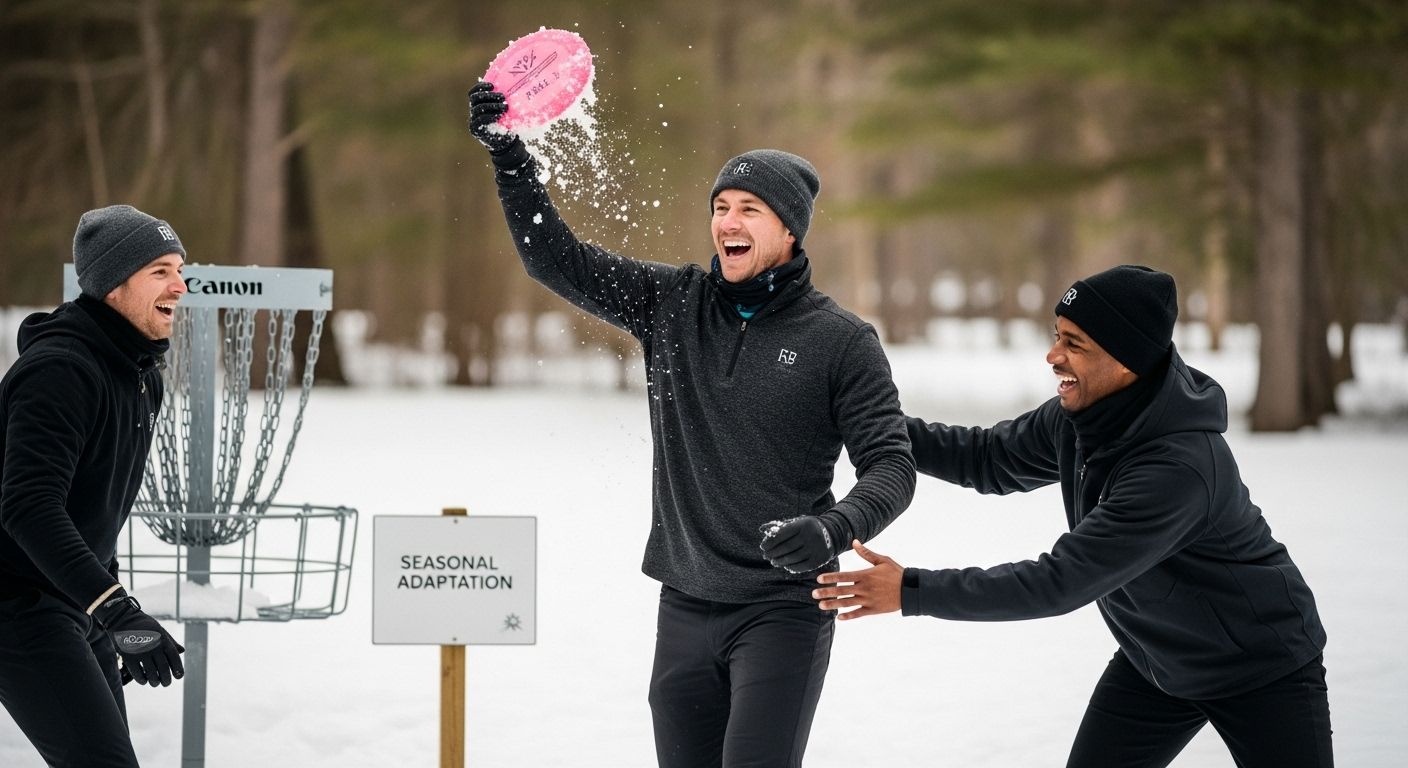 disc golf snow equipment