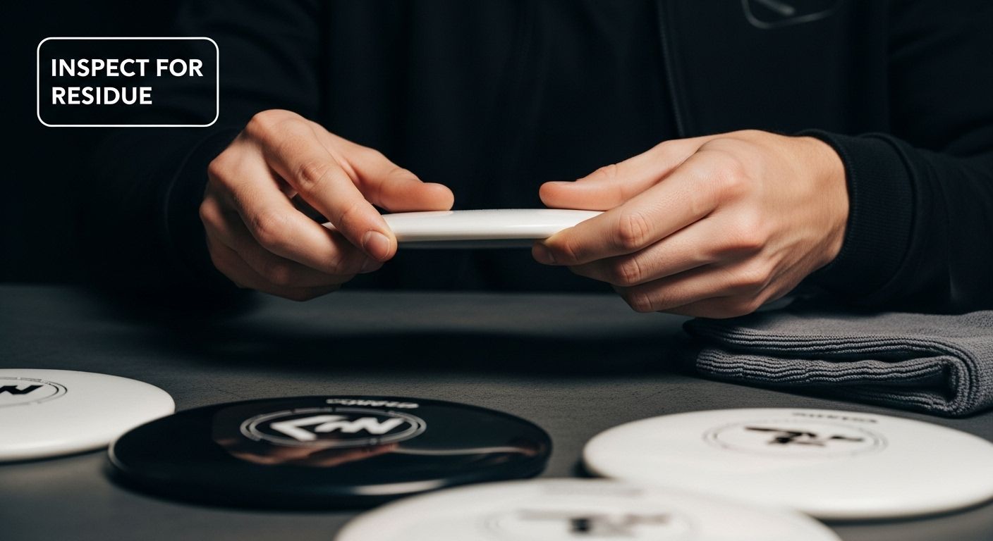 disc inspection cleaning