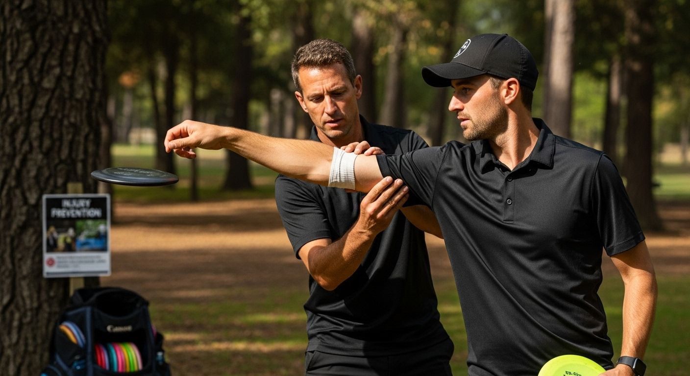 disc golf injury prevention technique