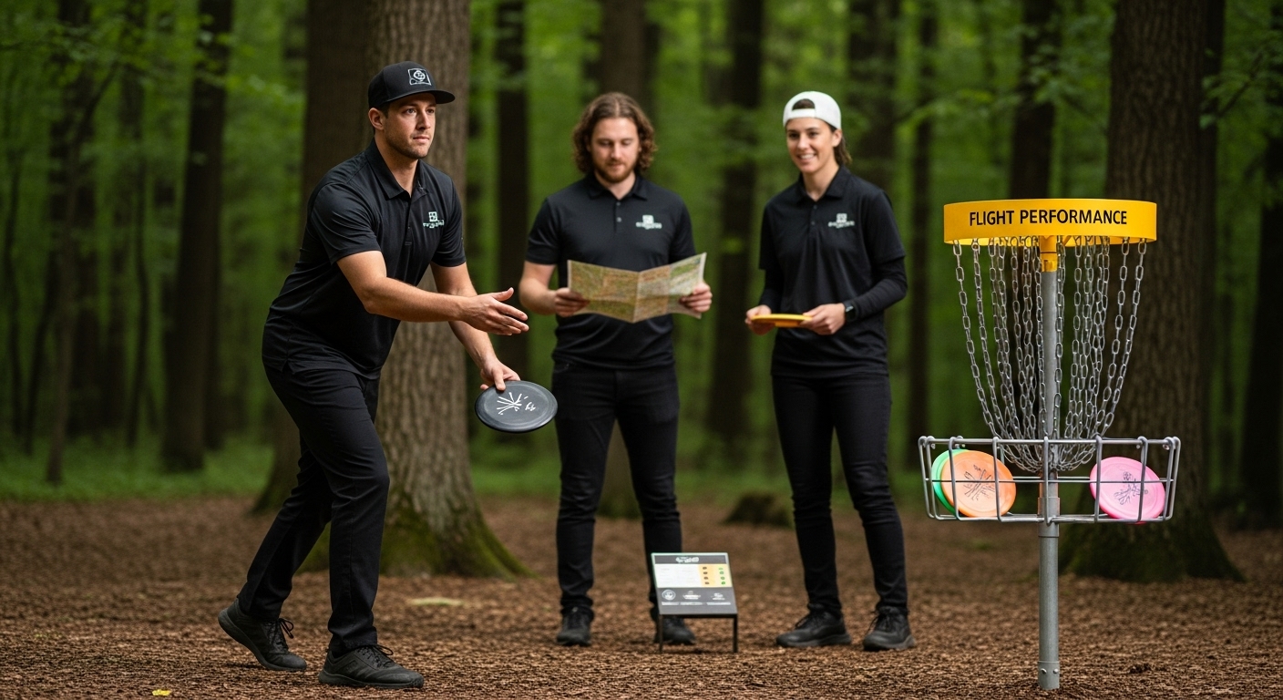 disc golf throw types