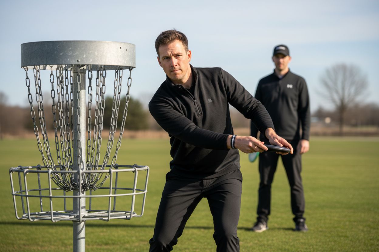 disc golf putting technique