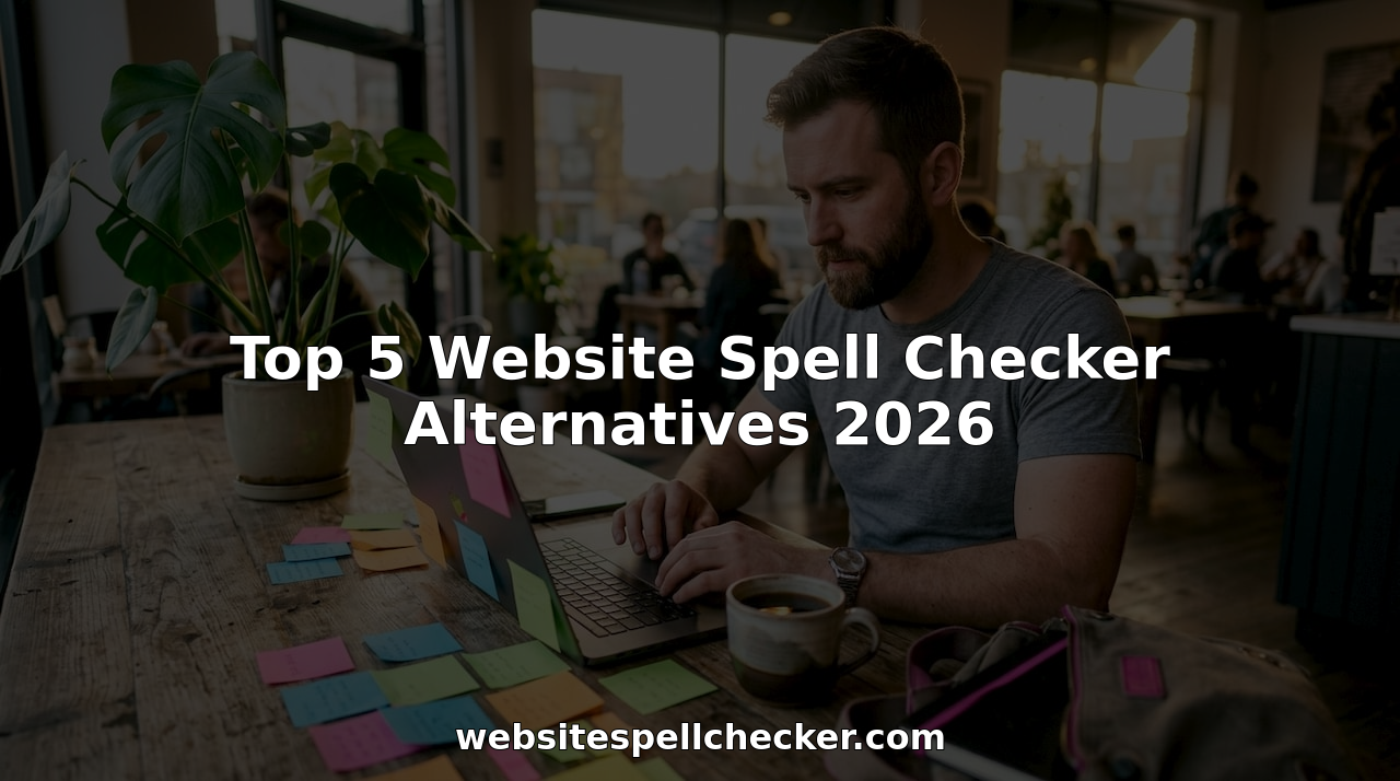 Top 5 Website Spell Checker Alternatives 2026