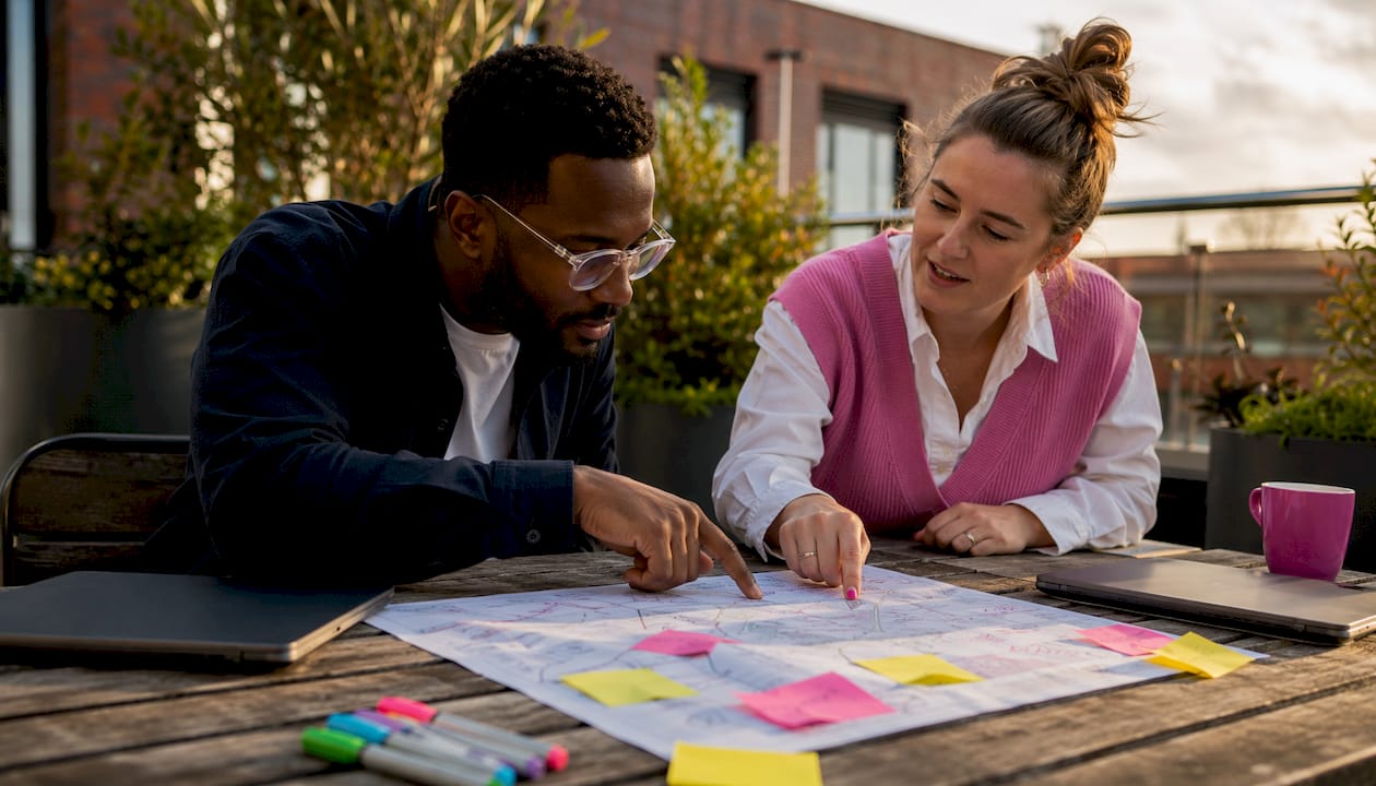 Team planning website scan process