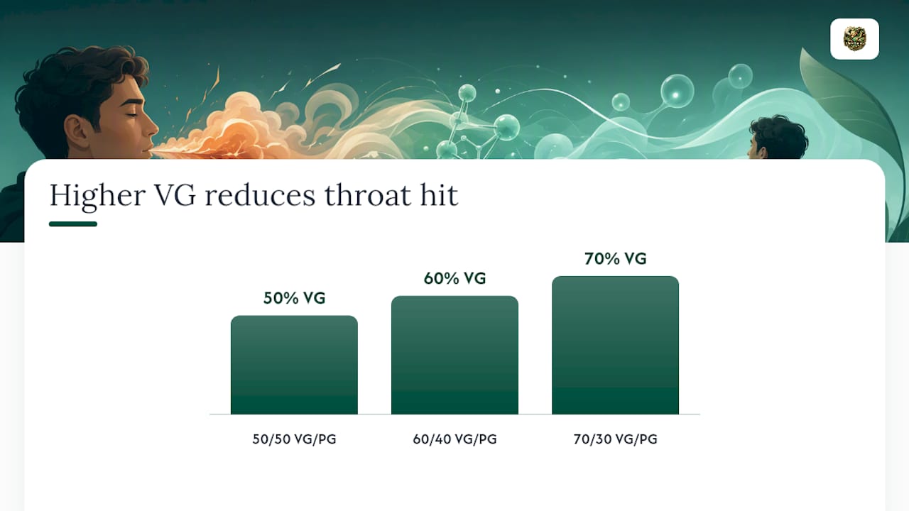 How to troubleshoot a harsh throat hit step by step — overview diagram