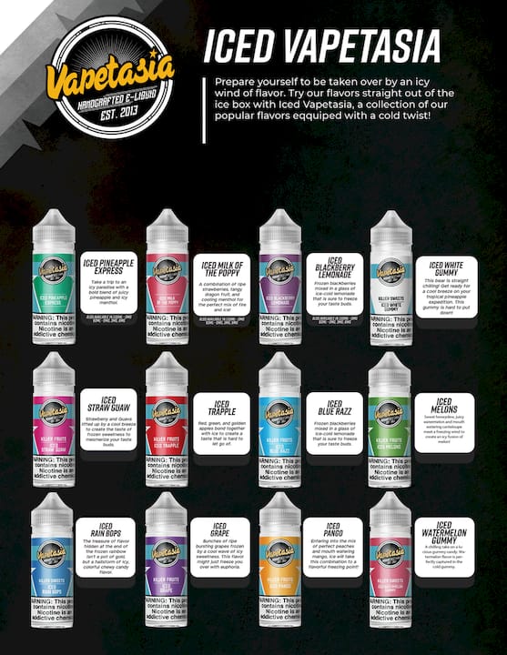 Vapetasia E-Liquid 100ml