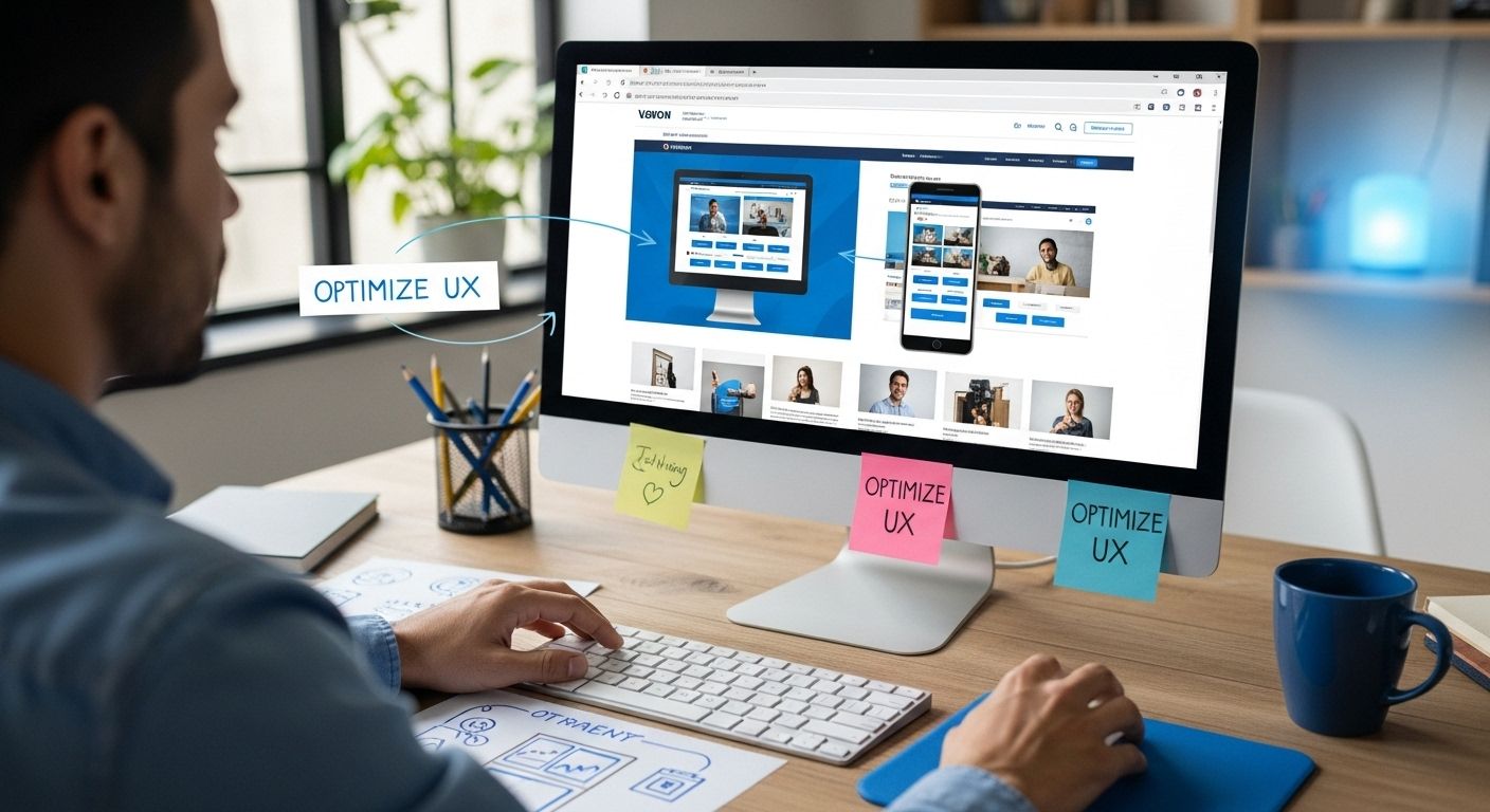 website user experience, optimization demo