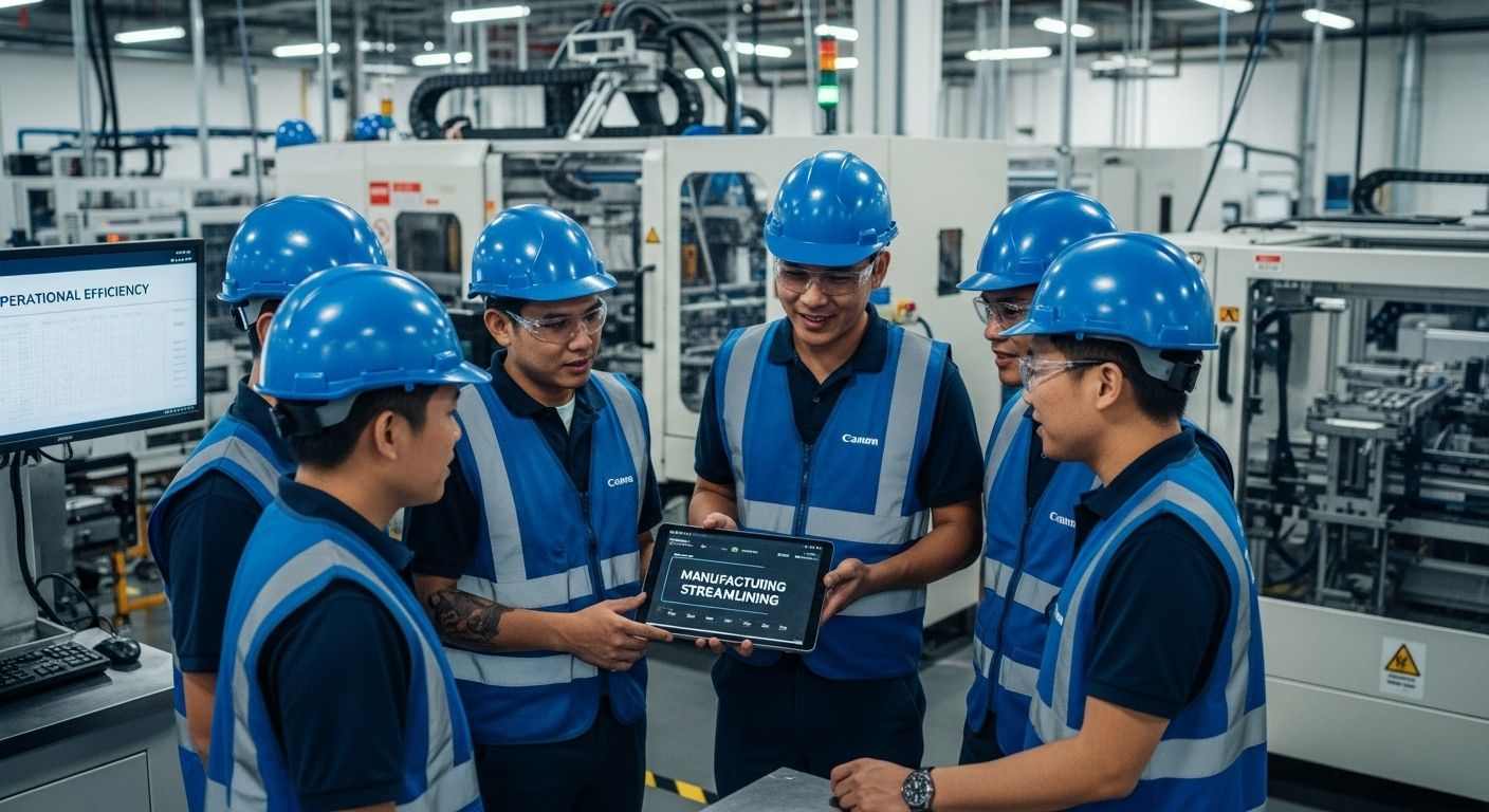manufacturing process streamlining teamwork