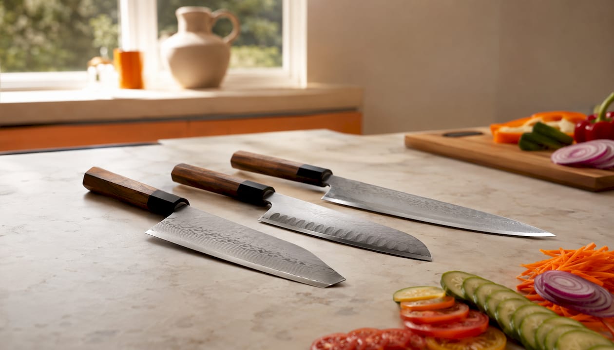 Hva er egentlig forskjellen på bunka-, santoku- og gyuto-kniver?