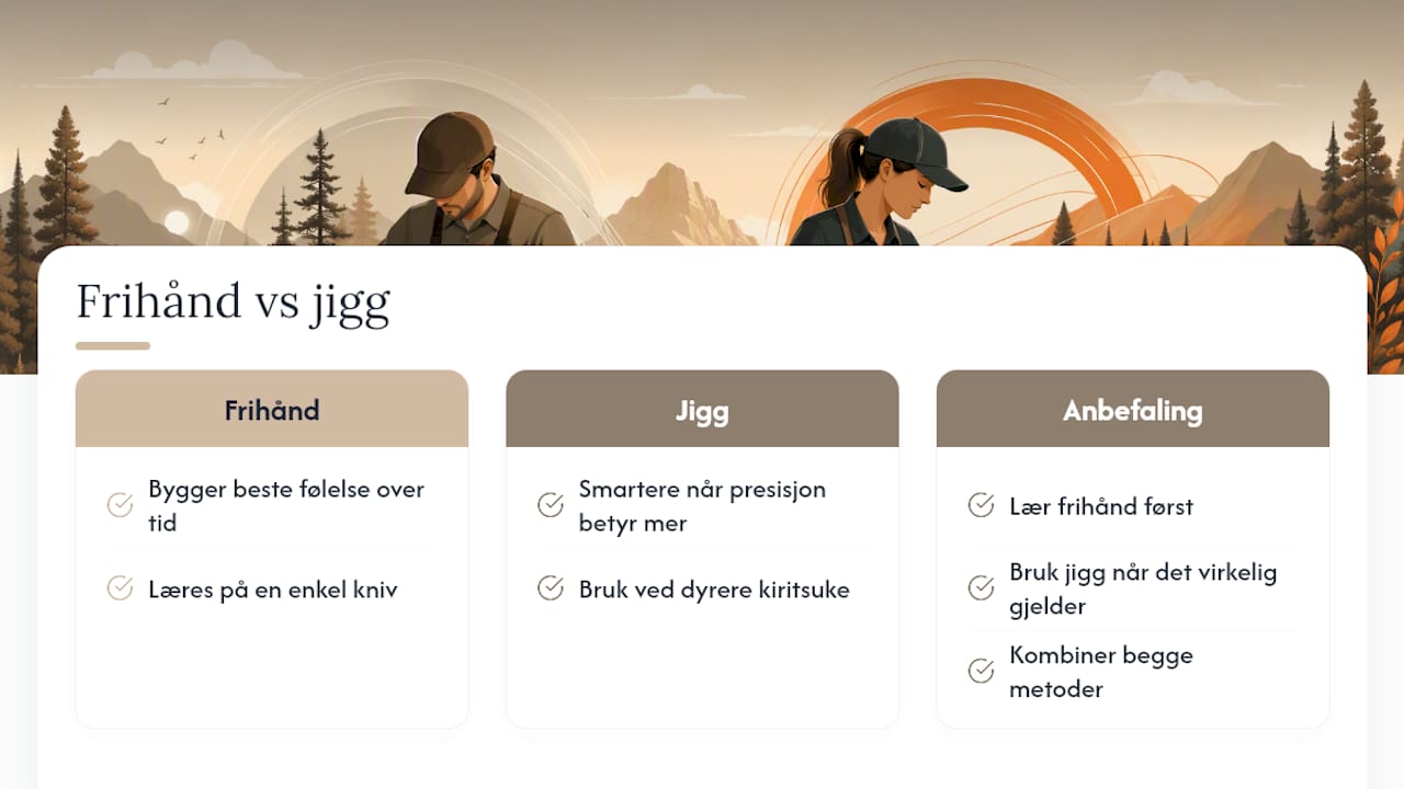 Utgivers syn: hvorfor riktig verktøy slår gjetting — overview diagram