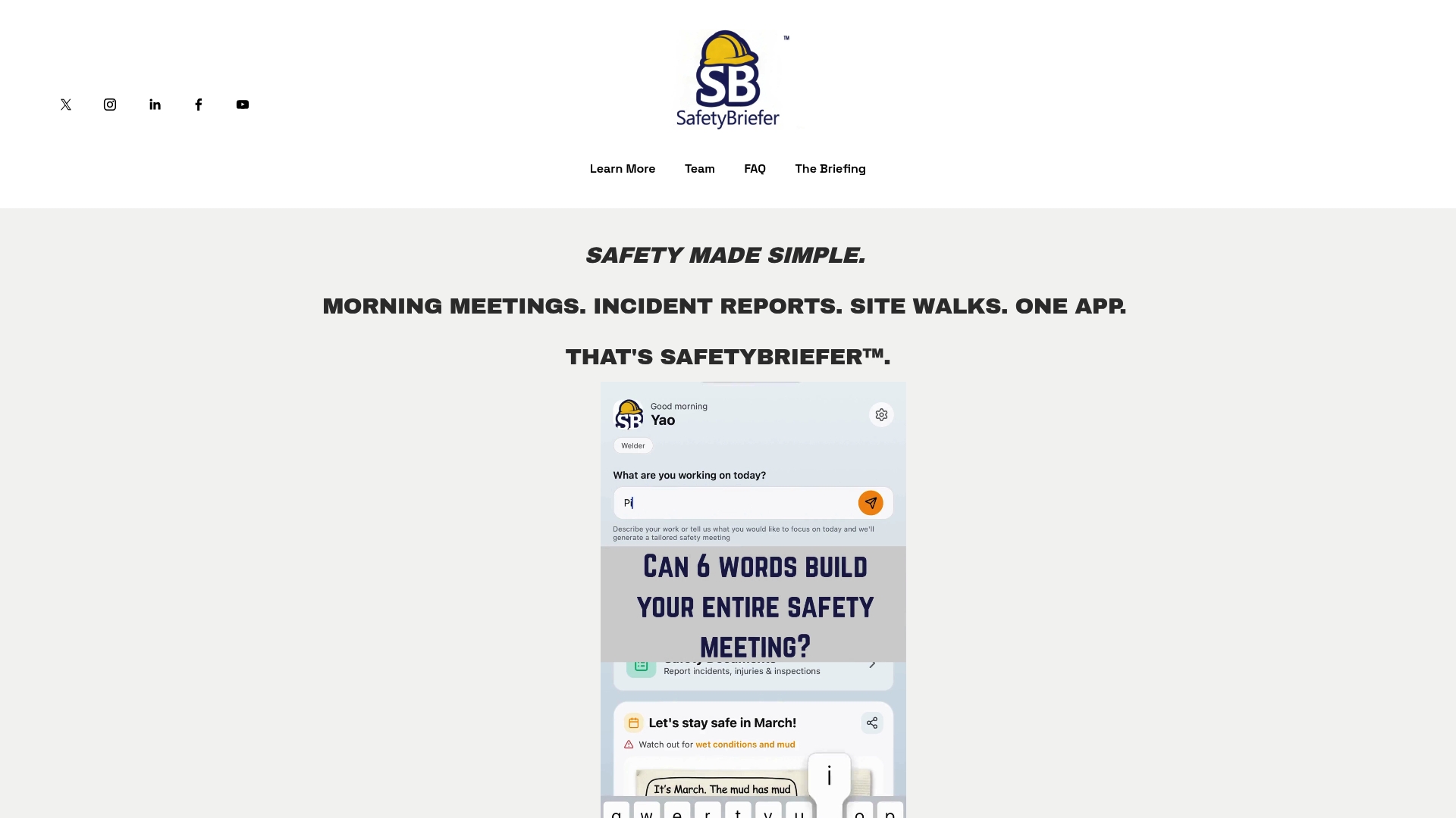 https://safetybriefer.com