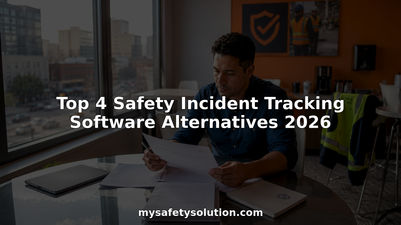 Top 4 Safety Incident Tracking Software Alternatives 2026