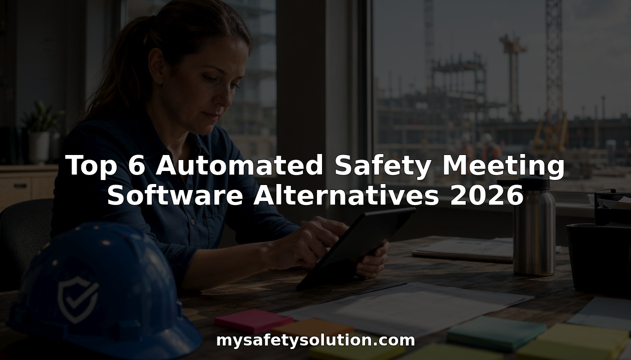 Top 6 Automated Safety Meeting Software Alternatives 2026