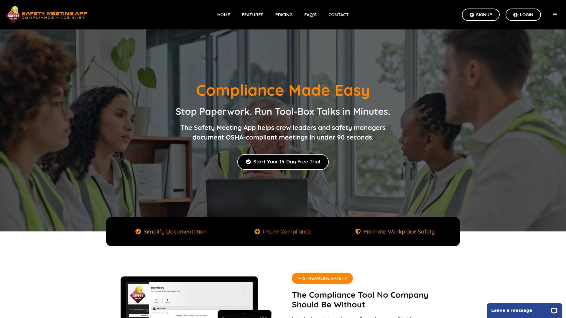 https://safetymeetingapp.com
