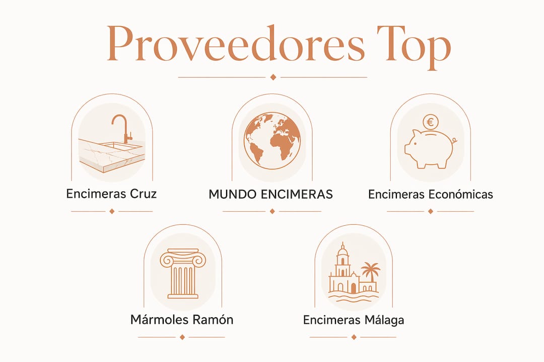 Comparativa visual de los principales proveedores