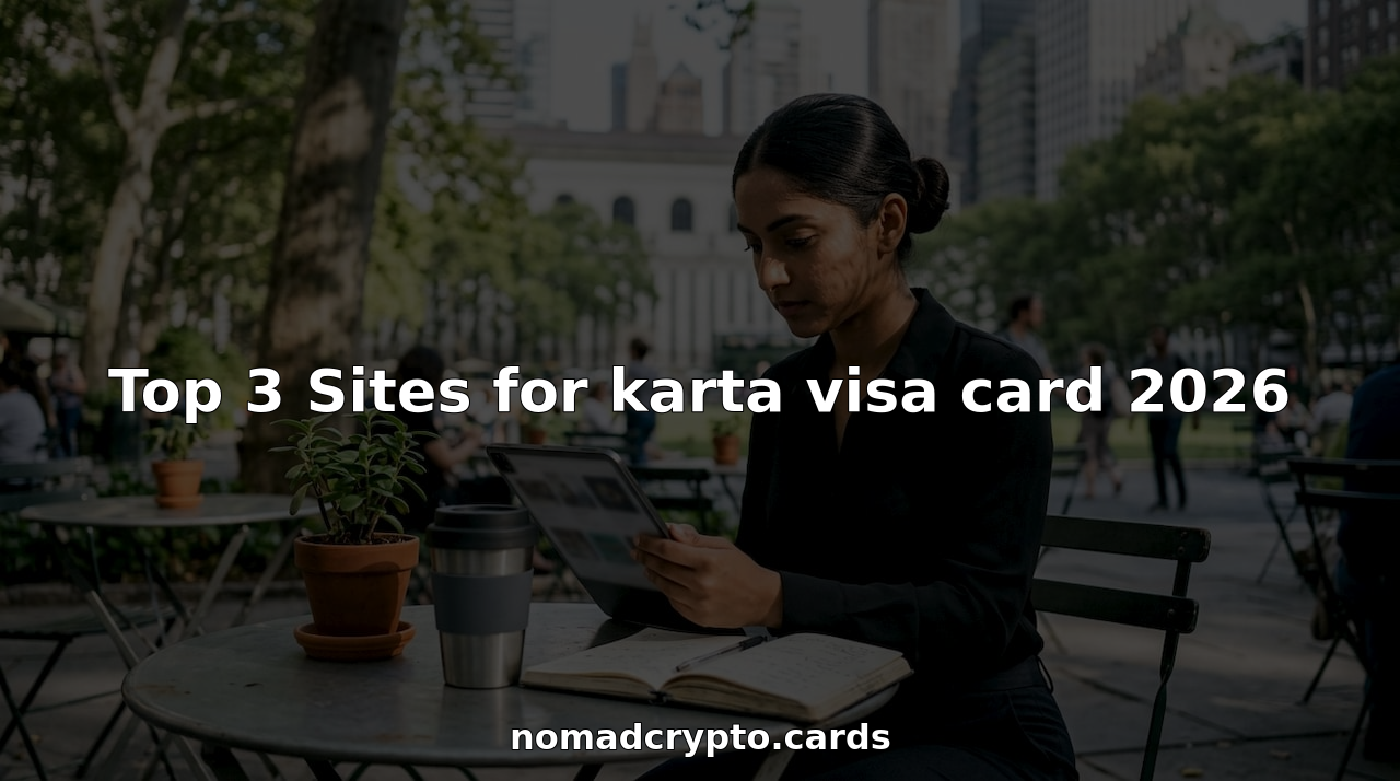 Top 3 Sites for karta visa card 2026