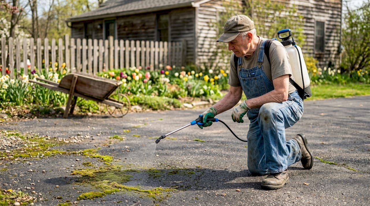 Killing Moss on Asphalt Driveway: 2026 Guide