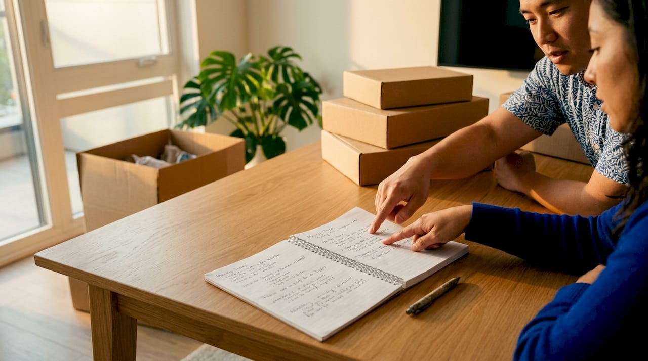 Hands planning local move time estimates