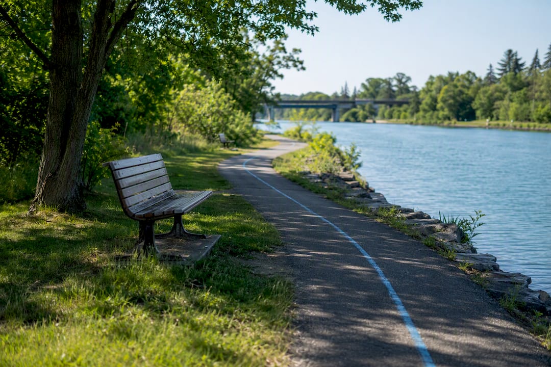 Welland Recreational Canal walking trail