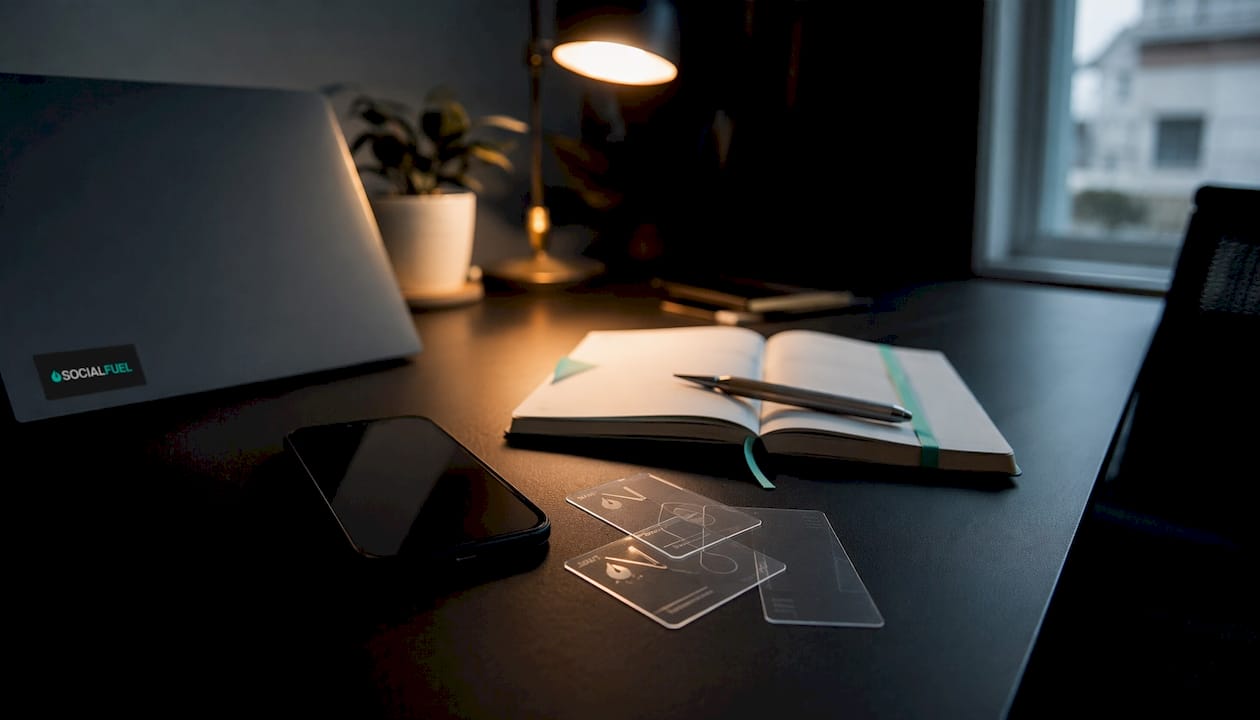 Objects symbolizing ad campaign analysis tools