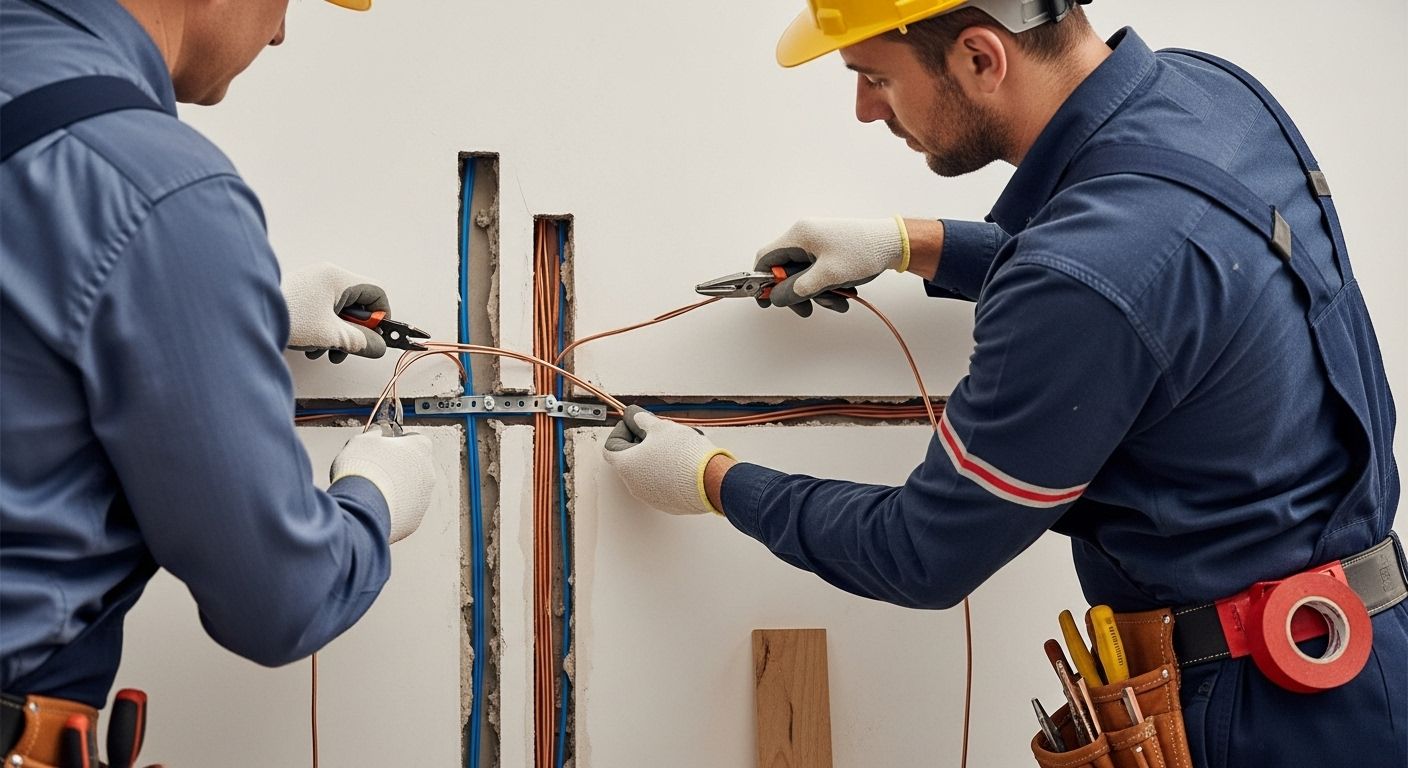 instalacia elektrickych rozvodov