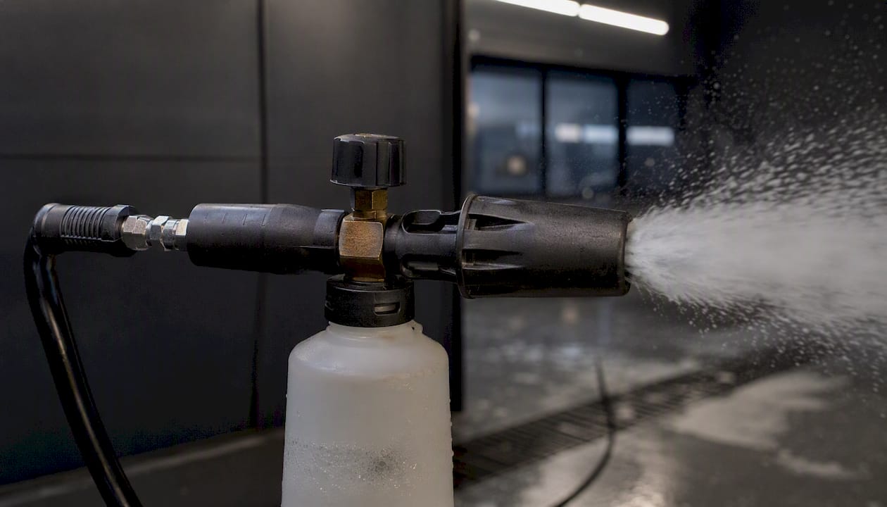 Venturi-mengstuk voor het mengen van schuimoplossing