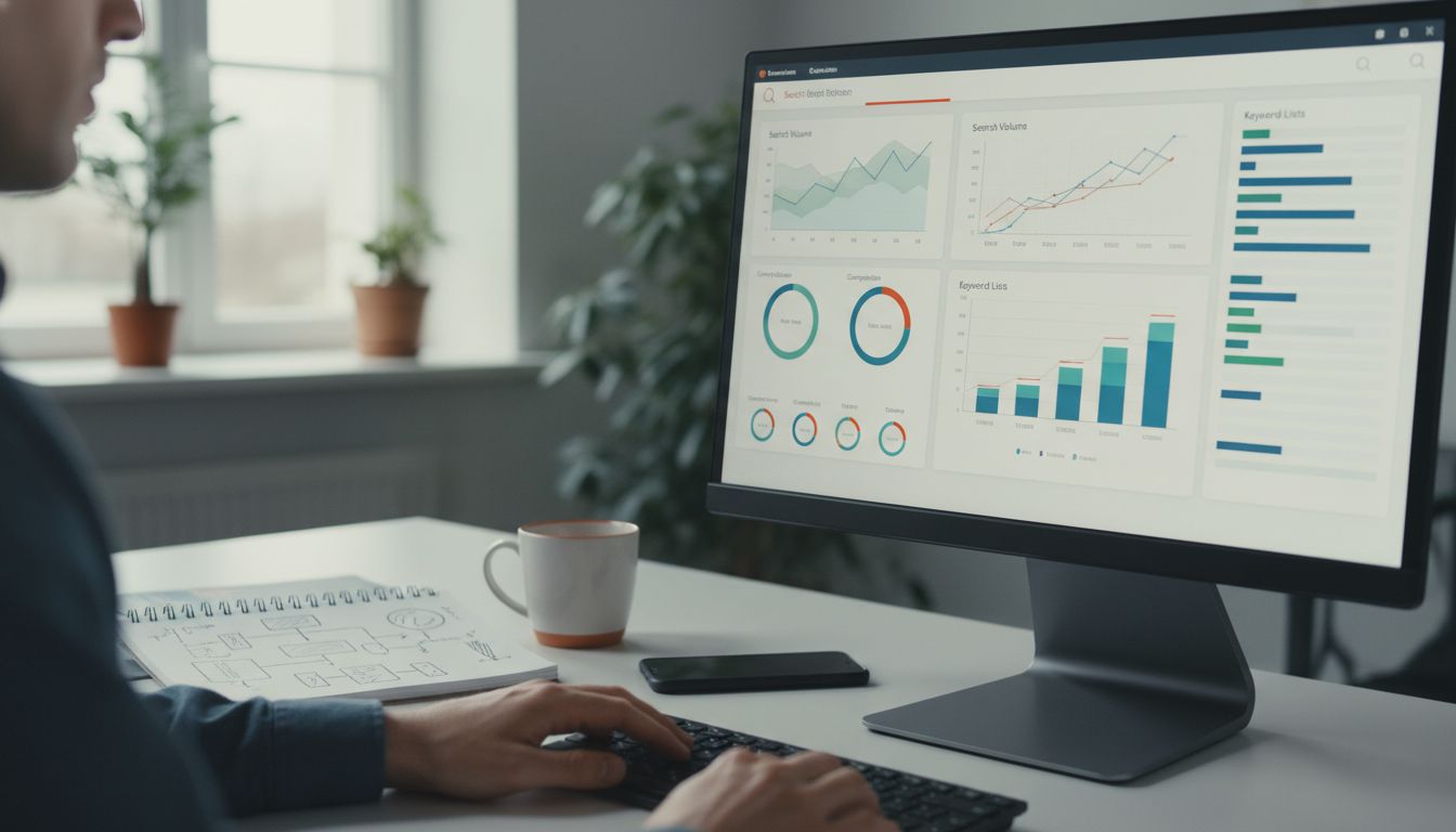 zoekwoordonderzoek werkstation