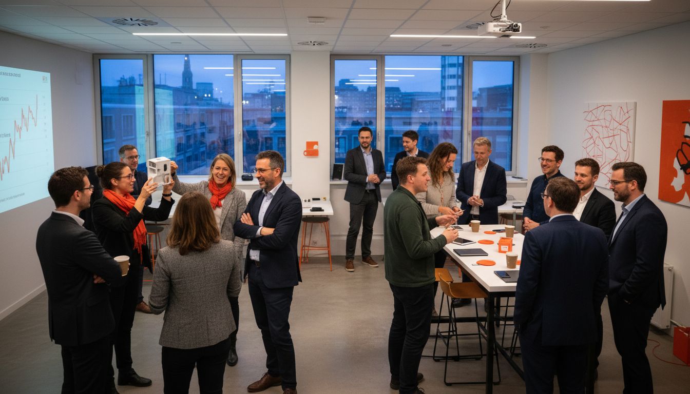 ondernemers pitch event