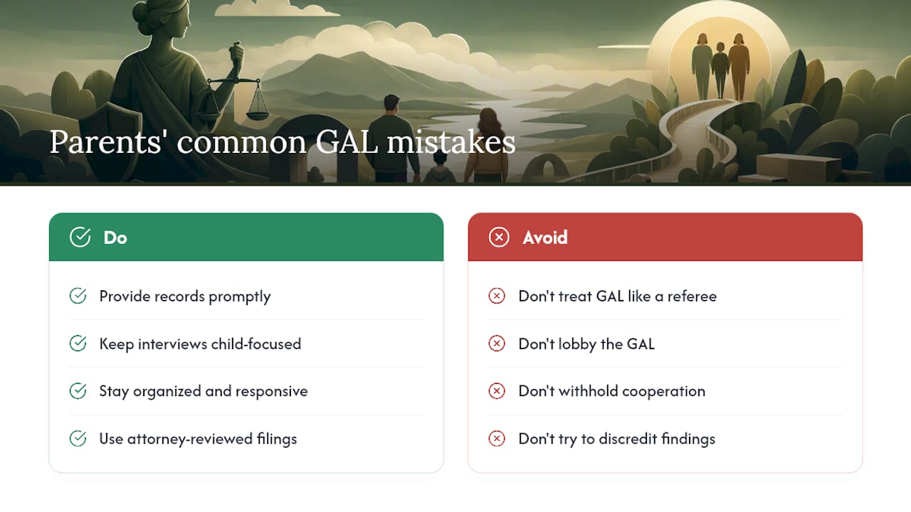 What parents consistently get wrong about GALs in Utah — overview diagram